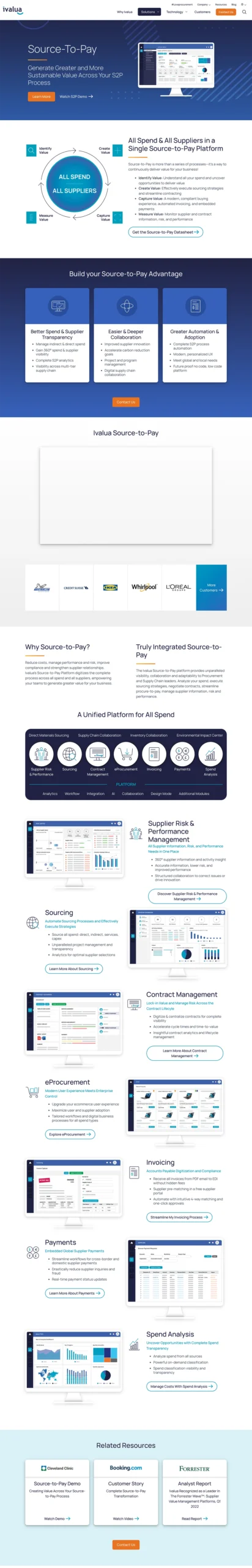 Ivalua - Source To Pay