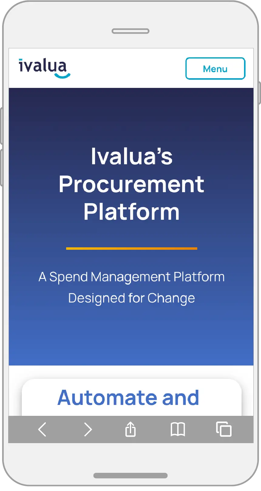 Ivalua - Mobile - Procurement Platform1