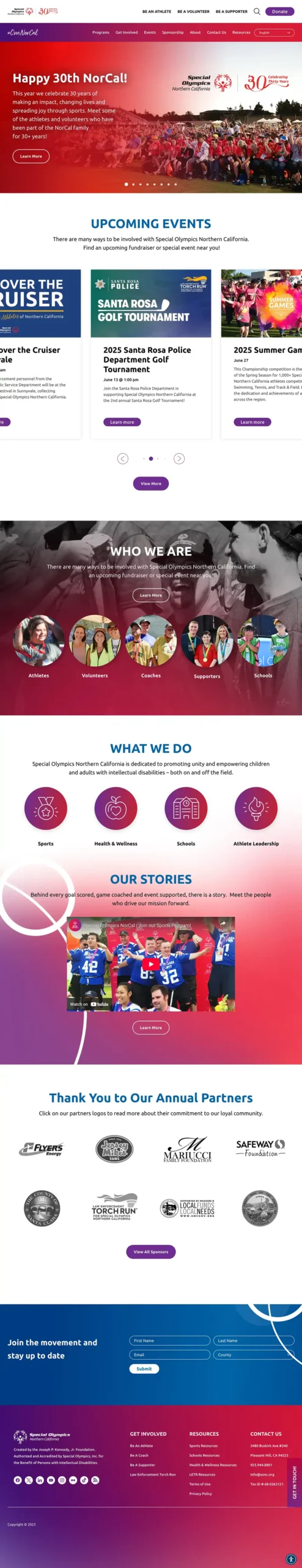 Special Olympics Northern California - Homepage