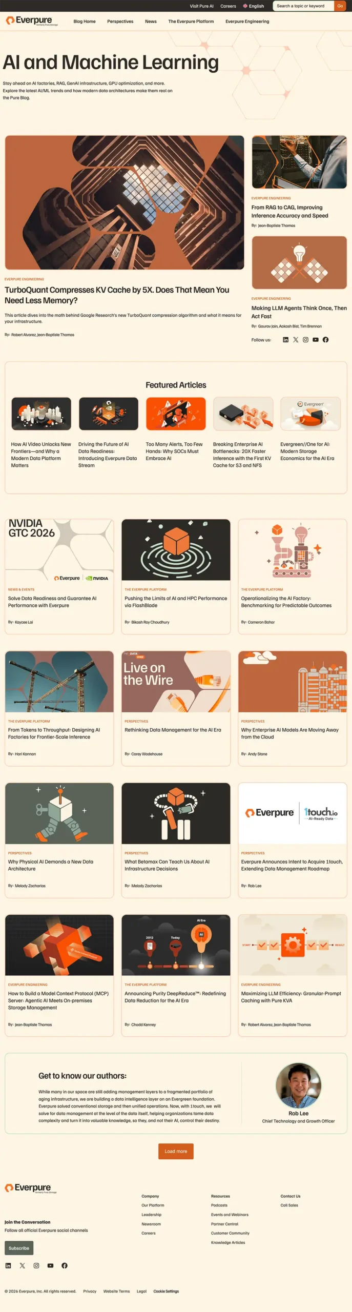 Pure Storage Blog - Perspectives - AI & Machine Learning